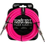 Ernie Ball Flex Pink 6 m Ravni - Ravni Instrument kabel (Kao novo)