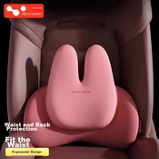 Helloleiboo Lumbalni jastuk za auto sedište, Roze