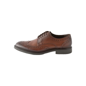 Next Čevlji na vezalke Derby Brogues rjava/konjak