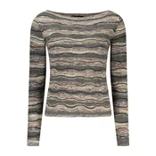 Desigual Pulover kremna / siva / antracit / staro roza