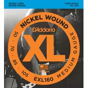 DADDARIO EXL160 STRUNE 50-105 LONG SCALE
