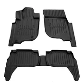 Rubber car mats Mitsubishi L200 2015-2023