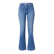 WRANGLER Kavbojke, modra
