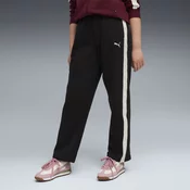 Womens Puma Essentials Tape Relaxed Sweatpants Youth, Black, Size 9-10Y, Clothing