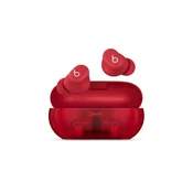 Bežicne slušalice Beats - Solo Buds, TWS, Transparent Red