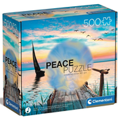 Clementoni - Puzzle Zbirka mira Miran vjetar - 500 dijelova