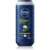 Nivea Energy gel za prhanje za obraz  telo in lase (Shower Gel) 250 ml