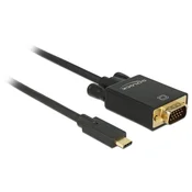 USB-C kabel -> VGA M/M 2m