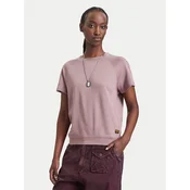G-STAR Majica Raglan D24512-D976 Roza Regular Fit
