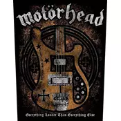 Motörhead Lemmys Bass Našitek za šivanje 36 x 30 cm