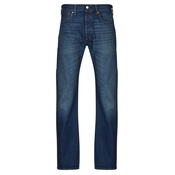 Levis Jeans straight 501 LEVIS ORIGINAL Modra