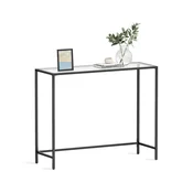Songmics Konsolna miza 100x35x80 cm Črna