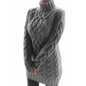 Knitted sweater esence grey