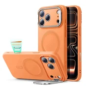 Silikonska maska ESR Cloud Soft HaloLock Kickstand za iPhone 17 Pro Max - orange