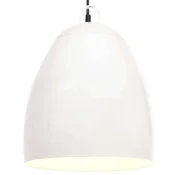 Industrijska viseca svjetiljka 25 W bijela okrugla 42 cm E27