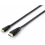Oprema 119306 HDMI - MiniHDMI kabel 1.4, moški/moški, 1m