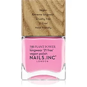 Nails Inc. Plant Power dolgoobstojen lak za nohte odtenek Detox On Repeat 14 ml