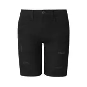 INDICODE JEANS Kavbojke Kaden Holes  črna