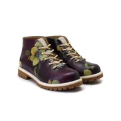 Goby Gležnarji Womens Burgundy Ankle boots Goby TKS531 burgund