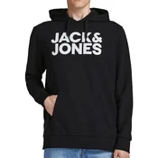 Jack & Jones dukserica JJECORP logo sweat hood za muškarce