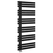 Kopalniški radiator SILVANA 600x1500 mm, črna mat - Črna mat barva - 600x1500 mm - Sapho - SILVANA - 24 - Jeklo - Oblika E - Oblika E - 600 - 1500 - 6.4 - 14