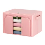 Jinshan Kutija za odlaganje, 24 L, 39x29x20 cm, Roze