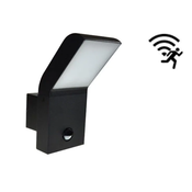 LED spoljašnje zidno svetlo sa senzorom LESK LED/9W/230V 4000K