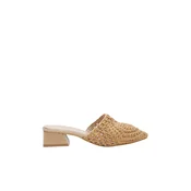 Trendyol Shoes Ženske papuce Takss25To00060, Bež