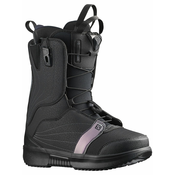 Salomon Pearl 2022 Snowboard Čizme black / black / royal lilac Gr. 25.0 MP