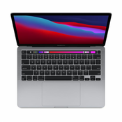 APPLE MacBook PRO 13 M1 Chip 8-Core CPU/8-Core GPU/256GB/CRO Space Grey prenosni računalnik, Rabljen