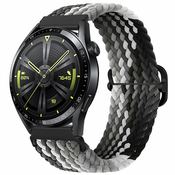 BStrap Elastic Nylon pašček za Garmin Venu 2 Plus, black qiao