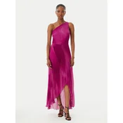 Simona Corsellini Cocktail obleka P26CEAB11301 Roza Slim Fit