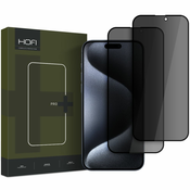 ZAŠČITNO STEKLO HOFI ANTI SPY GLASS PRO+ 2-PACK IPHONE 16 PRIVACY