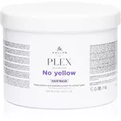 Kallos Plex No Yellow maska za lase za nevtralizacijo rumenih odtenkov 500 ml