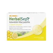 Dr. Theiss Herbalsept Islandski lišaj pastile s medom i limunom, dodatak prehrani