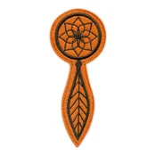 shumee Majhen lovilec sanj - oranžen - prišiven - vezen našitek/značka/emblem