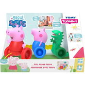 TOMY Peppa Pig i drugari vozic