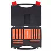 VEVOR Komplet merilnih blokov 16-delni natančen višinski merilnik 240x180x45 mm oranžen