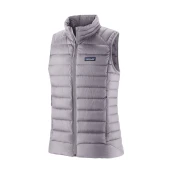 Ženski pulover Patagonia Down Sweater, vijolična barva permafrosta (L)