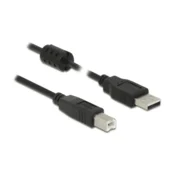 KEDO USB kabel 2.0 A-B 3M s Fertio, Black