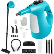 slomart FANTASK 1500W ročni parni čistilnik, zelen