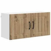 Vidaxl Omarica na steni LUCCA Artisan hrast 80 x 31 x 40 cm