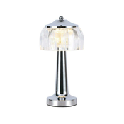 LED Prigušiva stolna lampa LED/1W/5V 3000-6000K 1800 mAh krom