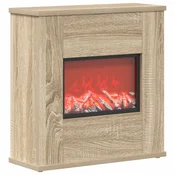 vidaXL Električni kamin Sonoma 47 x 18 x 48 cm Inženirski les