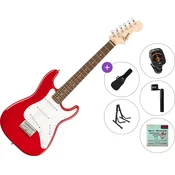 Fender Squier Mini Stratocaster IL Standard SET Dakota Red Električna gitara
