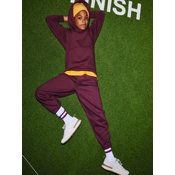 Burgundy childrens hoodie Authentic Russell