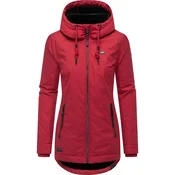 Ragwear Zimska jakna Zuzka  rdeča