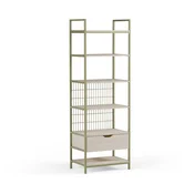 Zelen jeklen regal 60x179,5x40 cm Amara – Marckeric