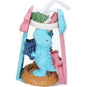 Dino plažni set z mlinom na vodo 28 cm