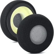 INF Združljivi 2-Pack Football Net ušesni vložki za Jabra Evolve & Plantronics Voyager Grey+Black, (5000074523)